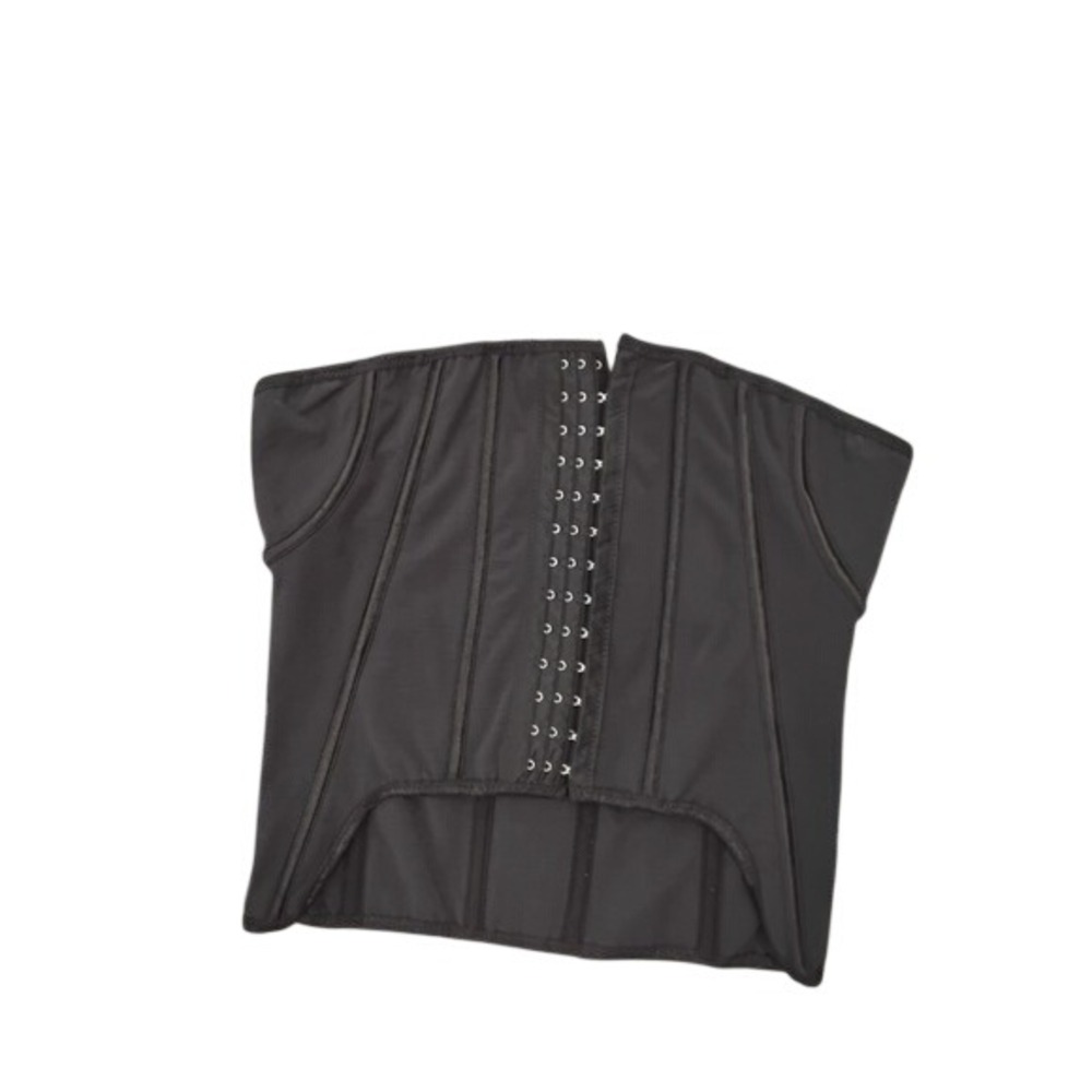 Womens‎ Black Underbust Corset Cincher Waist Trainer XL